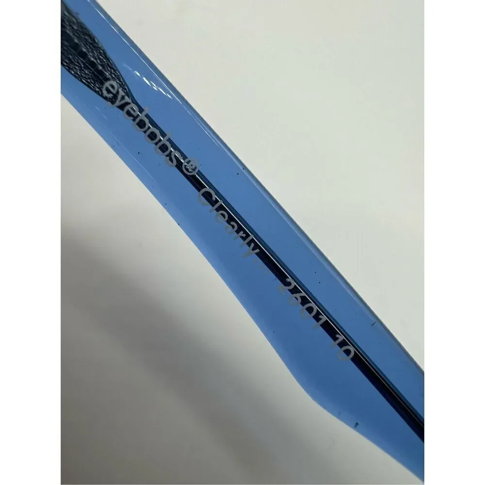 eyebobs Clearly reading glasses strength 1.00 clear blue new without case